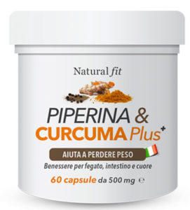 integratore Piperina e Curcuma Plus