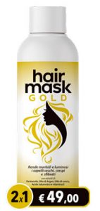 hair mask gold maschera per capelli